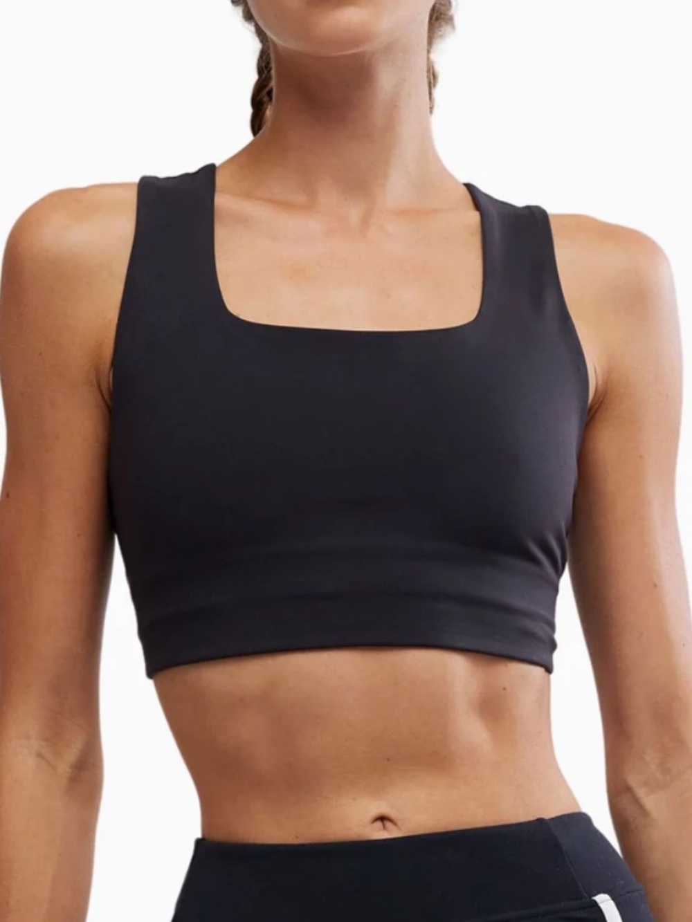 Free People Movement Win Win Sports Bra Black Medium - Picture 2 of 7